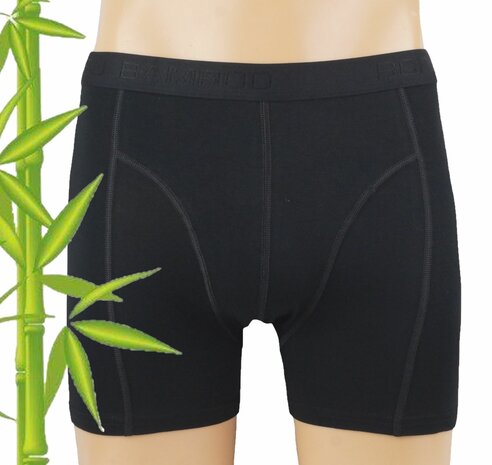 Bamboe heren Boxershort Boru Zwart