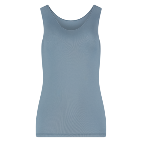 RJ Pure Color Dames hemd Staal Blue