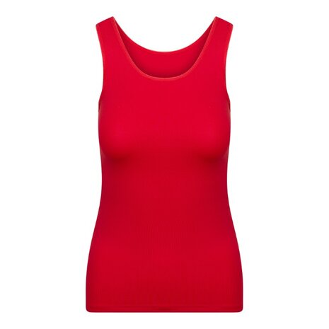 RJ Pure Color Dames hemd Rood
