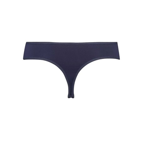 RJ Pure Color dames string Donkerblauw