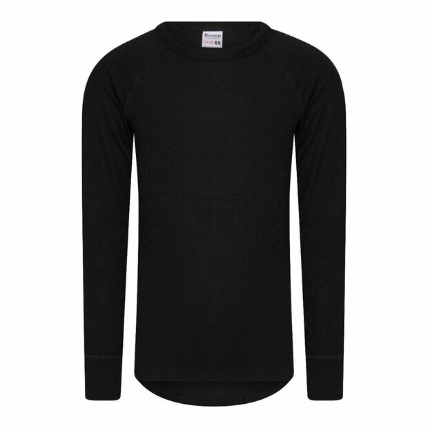 Kinder Thermo shirt met L.M. Zwart