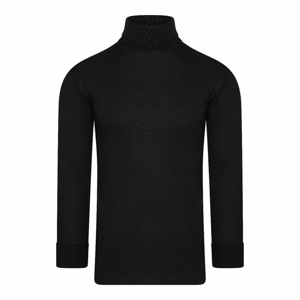 Unisex thermo colshirt met L.M. Zwart