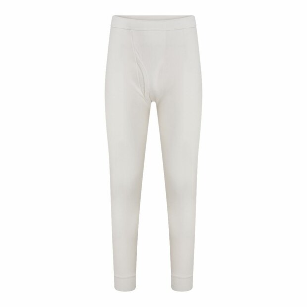 Thermo heren lange pantalon Wolwit