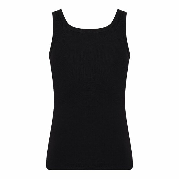 Heren singlet Beeren Young (Tactel) Zwart