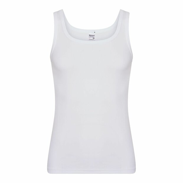 Heren singlet Beeren Young (Tactel) Wit