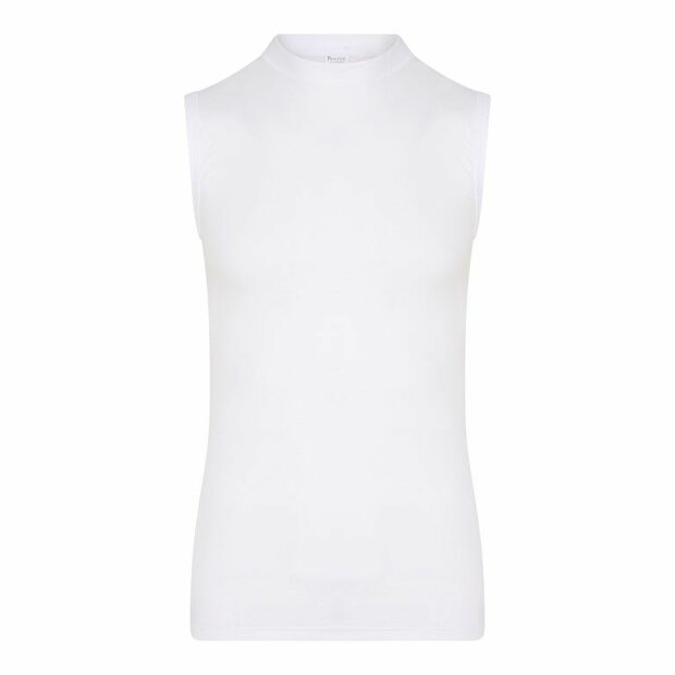 Heren mouwloos shirt O-Hals Comfort Feeling Wit