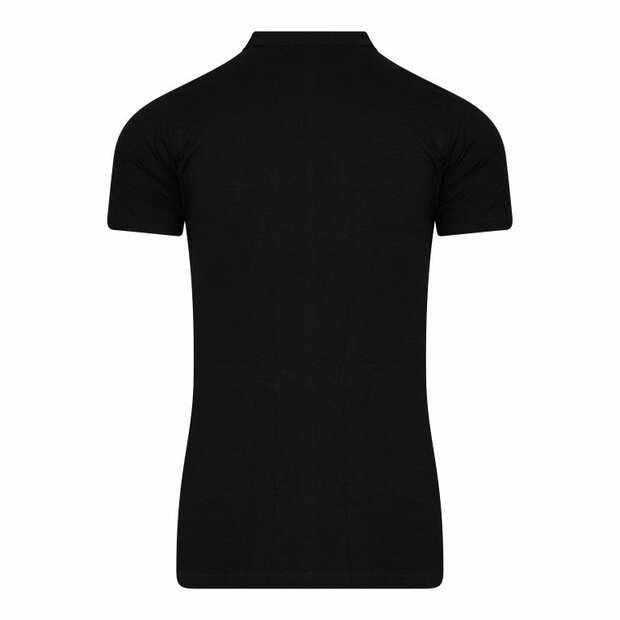 Heren T-shirt met O-Hals Comfort Feeling Zwart