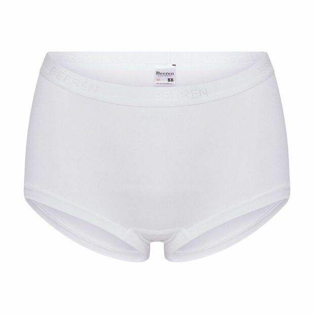 2 pack dames short Beeren Young (Tactel) Wit