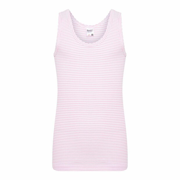 Meisjes 1x1 rib hemd Cindy Roze