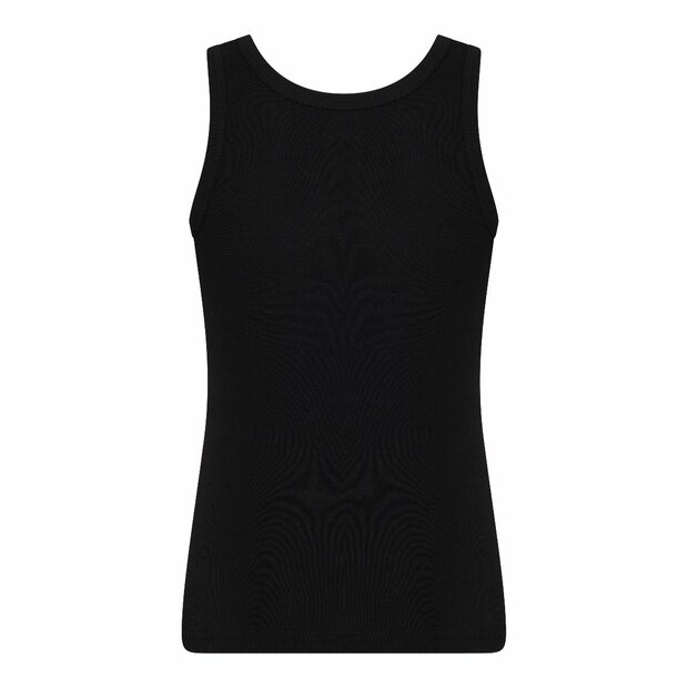 Jongens singlet Beeren Young (Tactel) Zwart