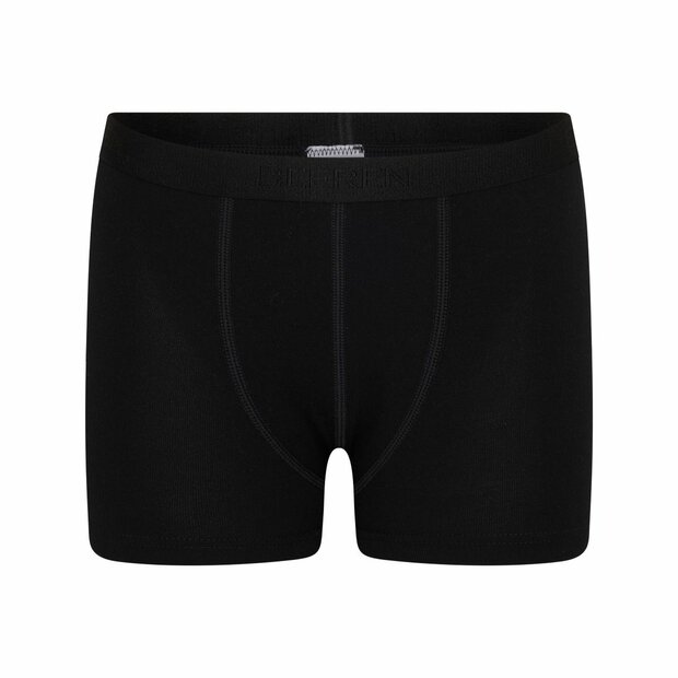2 pack jongens boxershort Beeren Young (Tactel) Zwart