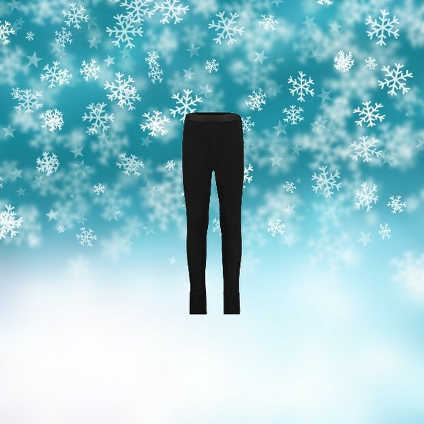 Kinder Thermo Pantalon Zwart