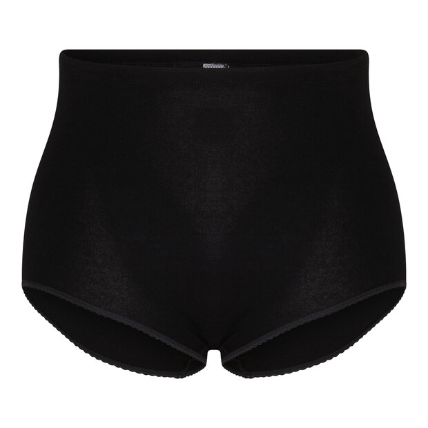 10-pack Dames tailleslips (Maxi) Briljant Zwart 