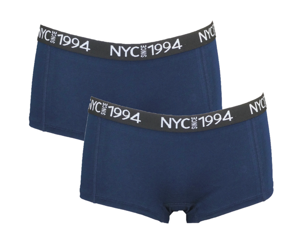 Gionettic 2-pack Dames Hipsters Navy