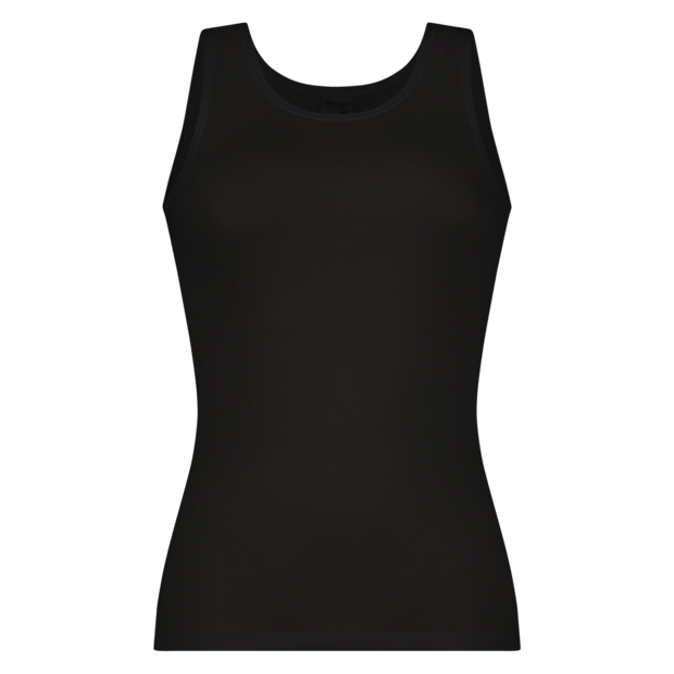 Green comfort Dames hemd zwart