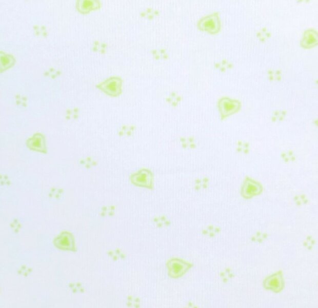 Meisjes Top Love Lime