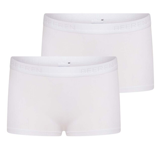 2 pack meisjes boxershort Beeren Young (Tactel) Wit