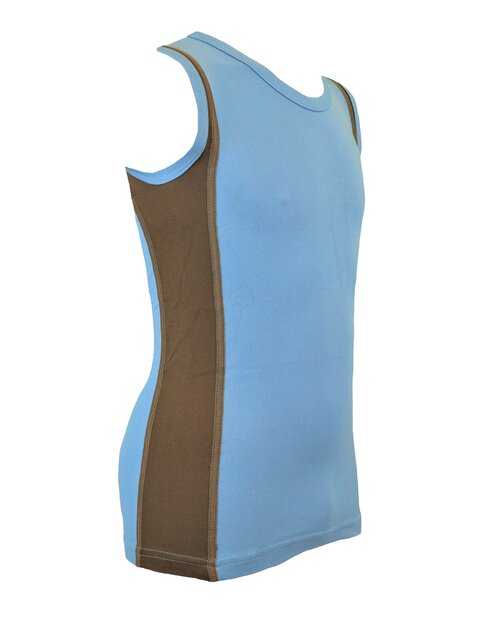 Jongens mouwloos shirt beeren Young Sjors