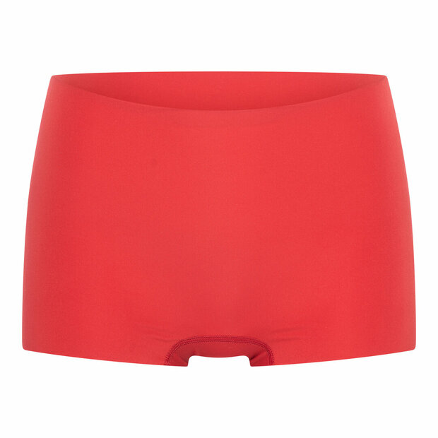 2-pack Beeren invisible dames short Laura donkerrood