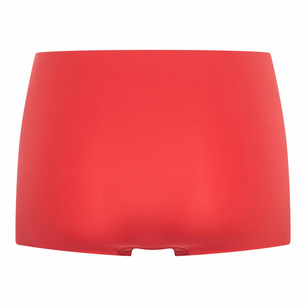 2-pack Beeren invisible dames short Laura donkerrood