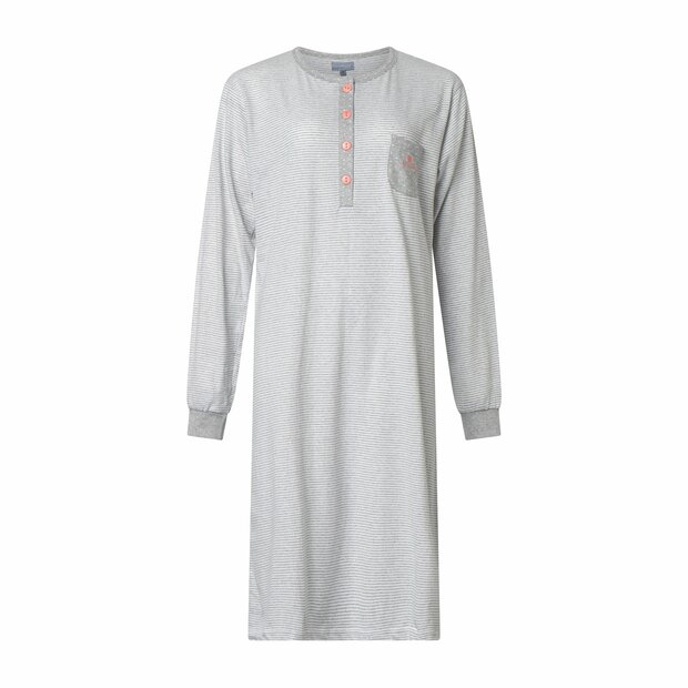 Dames  jersey nachthemd 613755 Grijs