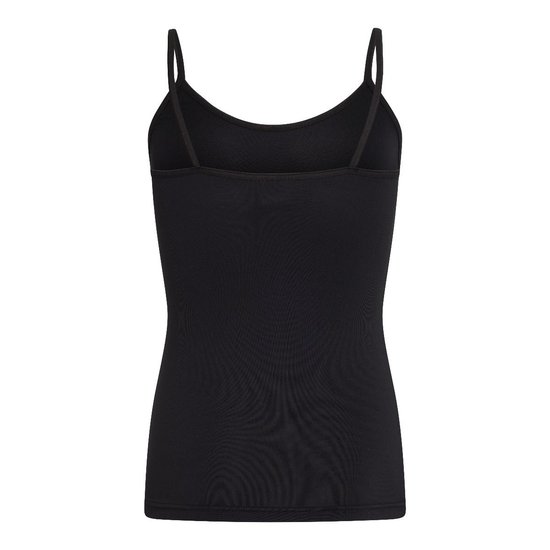 Meisjes spaghetti hemd (top) Elegance Zwart
