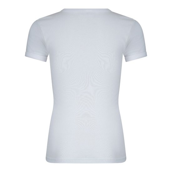 Jongens T-shirt met V-hals en K.M. M3000 Wit