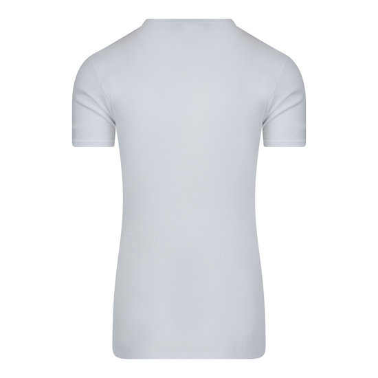 10-Pack Extra lange heren T-shirts met V-hals M3000 Wit 