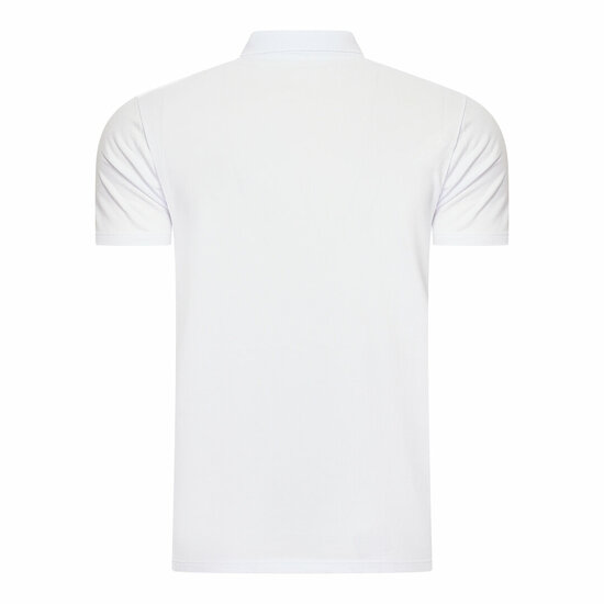 Beeren Heren Polo Izaak Pique Korte mouw Wit