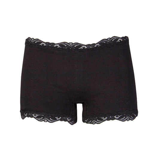 Dames boxershort C.F. Chic (luxe kant) Zwart - Beerenondergoed.nl