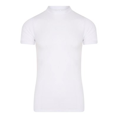 Heren T-shirt met O-Hals Comfort Feeling Wit