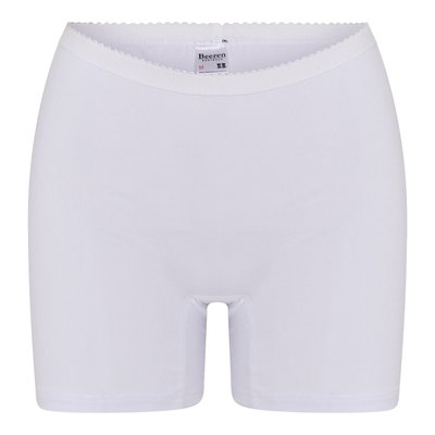 2 pack dames boxershort Softly met lange pijp Wit