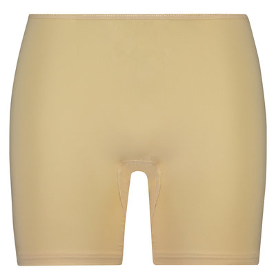 Dames short Elegance met lange pijp Huidskleur